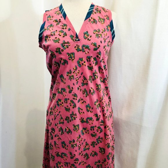 Lisa Corti Cheak Dress Pink Leopard Touch Print - Picture 4 of 12